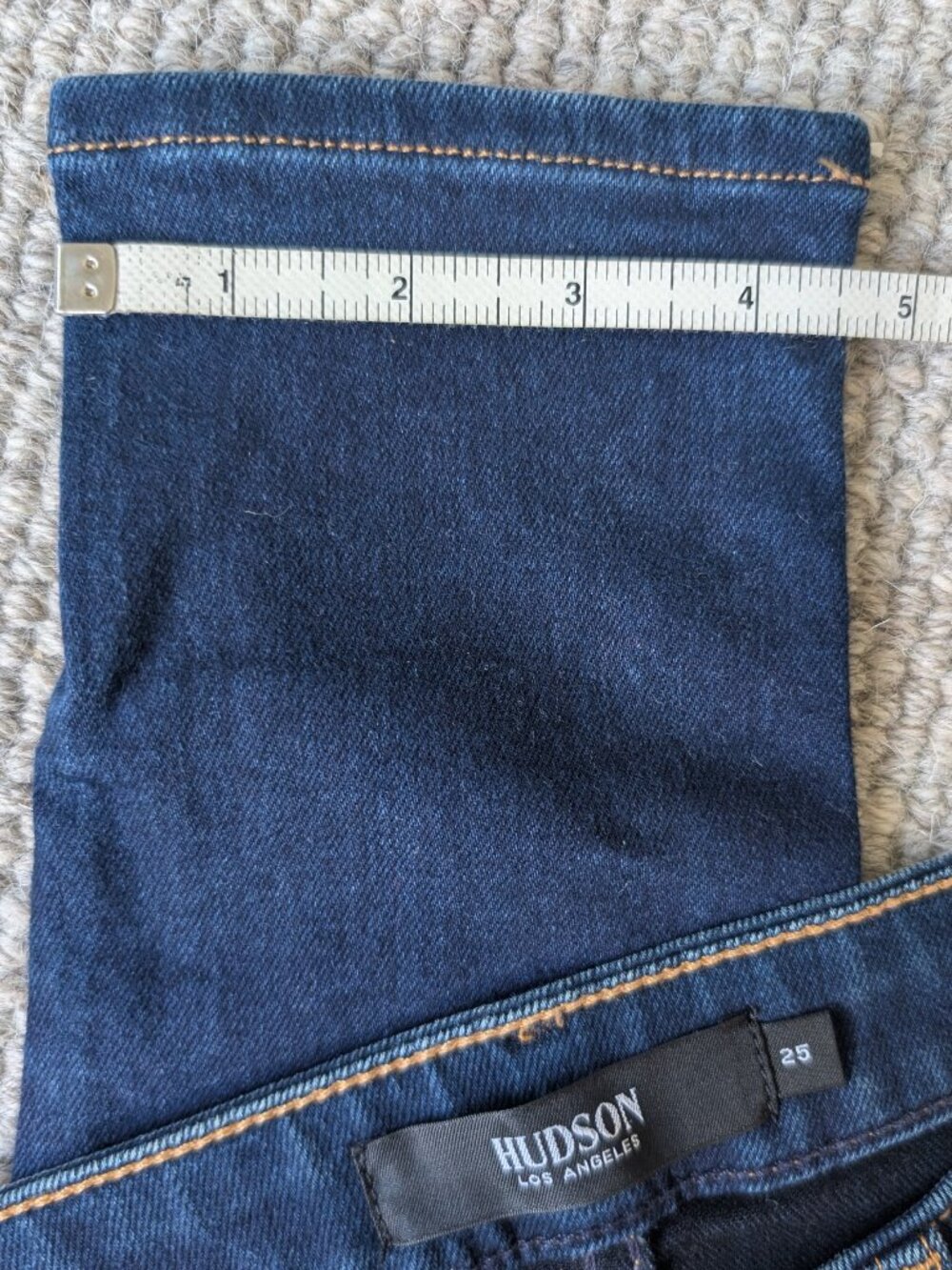 HUDSON JEANS Krista Super Kinny Size 25 - Picture 10 of 13